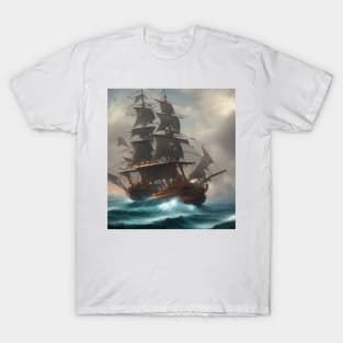 Adventure on a sea ship T-Shirt